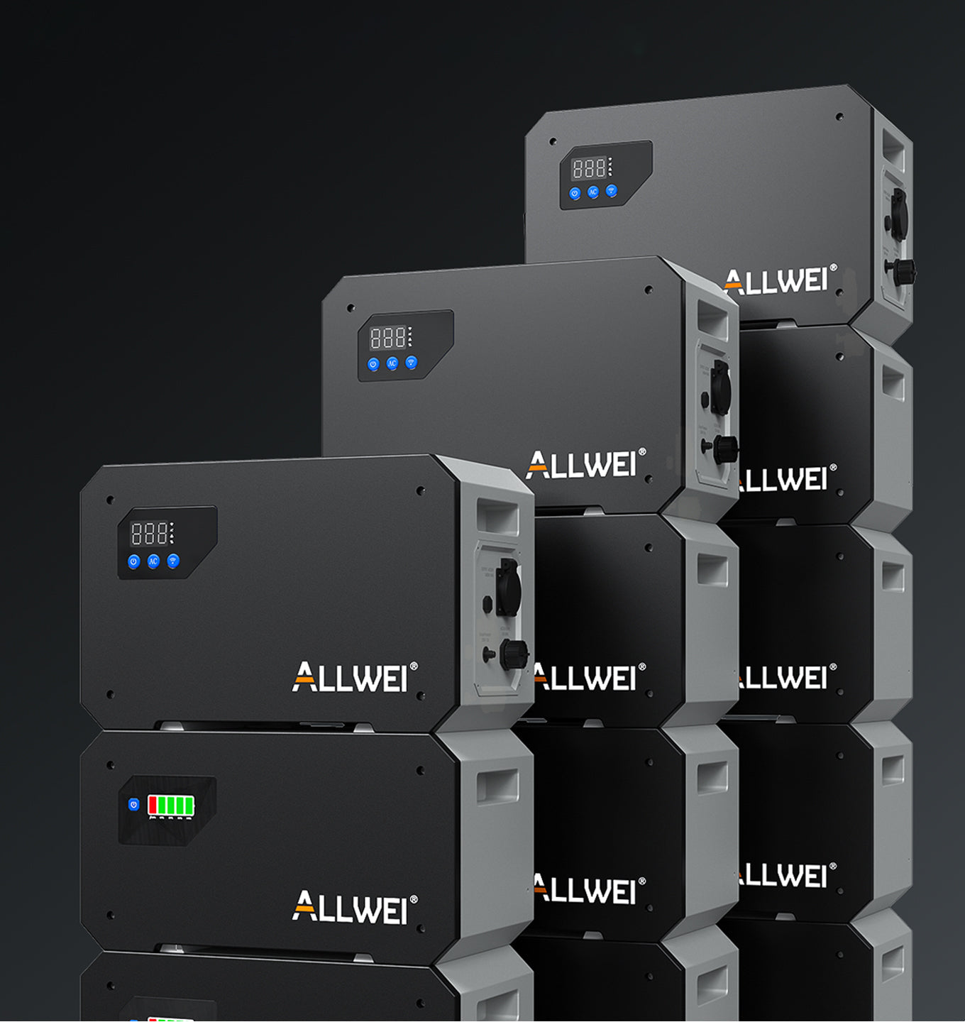 ALLWEI BM1600 Balkonkraftwerk + B160 Erweiterungsakku