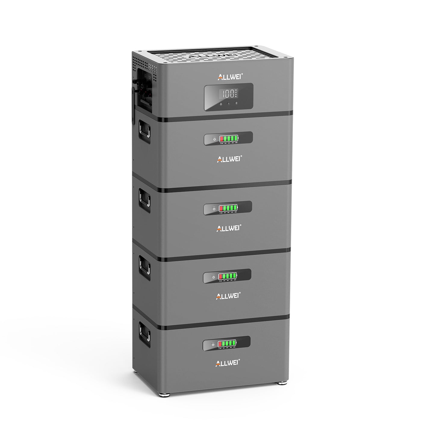 ALLWEI BM1600Pro Balkonkraftwerk mit Speicher: Bis zu €2232 Stromkosten sparen | 1600W Solaranlage