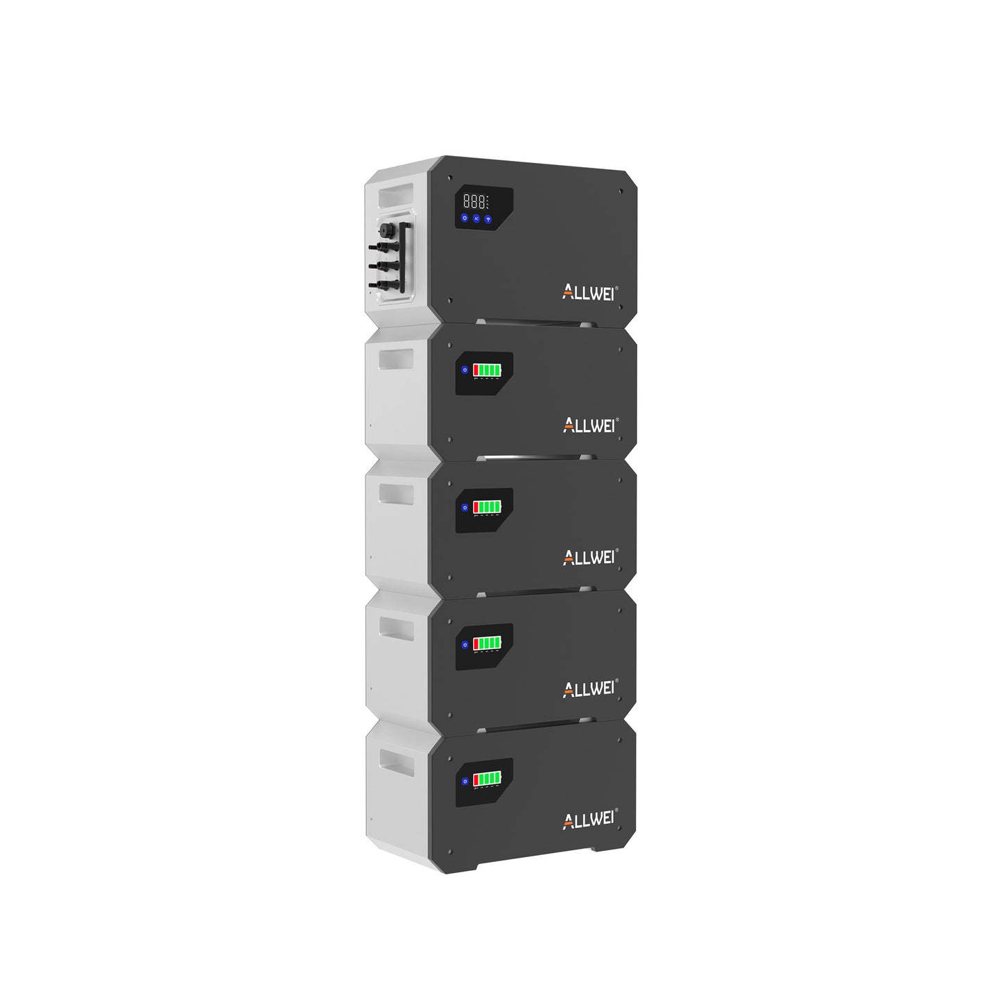 ALLWEI BM1600 Balkonkraftwerk + 4* B160 Akkupack bis 8000Wh