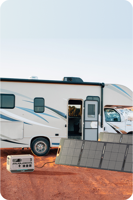 ALLWEI Balkonkraftwerk – Solaranlage mit Speicher für Zuhause