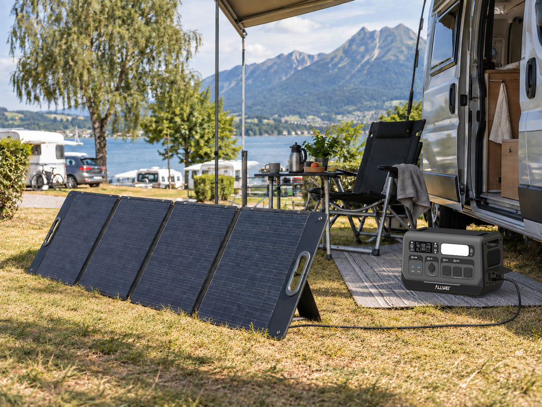 Powerstation mit Solarpanel: Wie funktioniert solares Laden unterwegs?