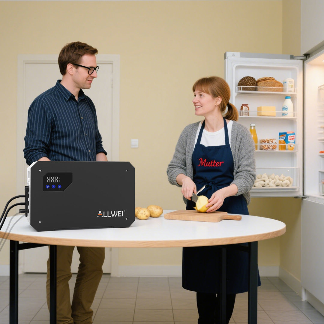 ALLWEI BM1600Pro Balkonkraftwerk mit Speicher