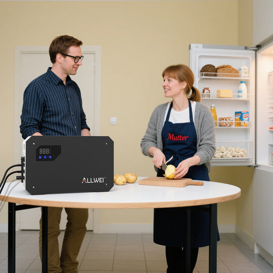 ALLWEI BM1600Pro Balkonkraftwerk mit Speicher