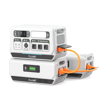 ALLWEI PPS2400 Pro Balkonkraftwerk 2200W Ausgang 2048Wh