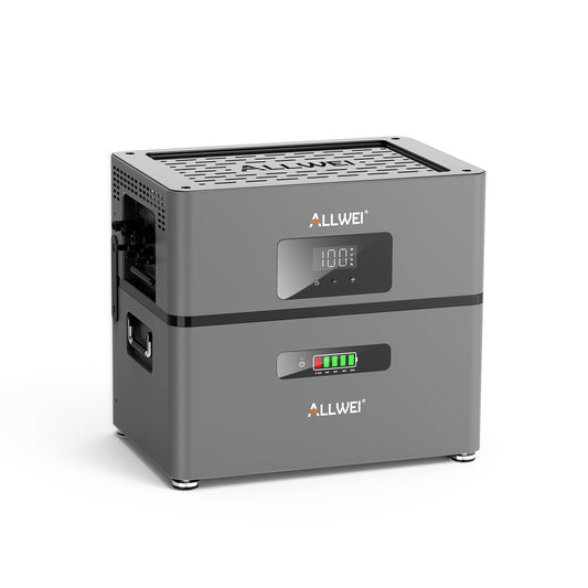 ALLWEI BM1600Pro Balkonkraftwerk,Save up to €2232 on your electricity bill every year.