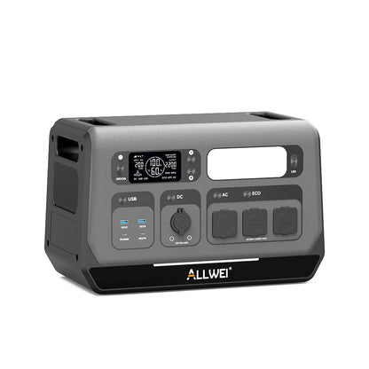ALLWEI PPS2400Pro BalkonKraftwerk 2200W bidirektionaler Wechselrichter 2048 Wh, erweiterbar auf 10,24 kWh