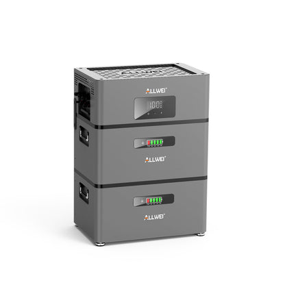 ALLWEI BM1600Pro Balkonkraftwerk,Save up to €2232 on your electricity bill every year.