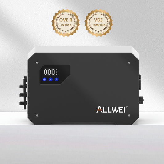 ALLWEI BM1600 balcony power station + B160 extension battery 
