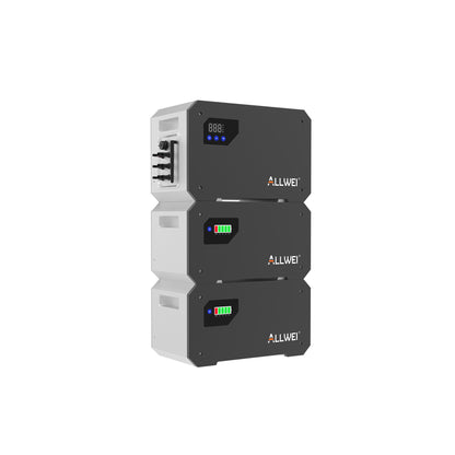 Central eléctrica para balcón ALLWEI BM1600 + 2* baterías B160 de hasta 4800 Wh