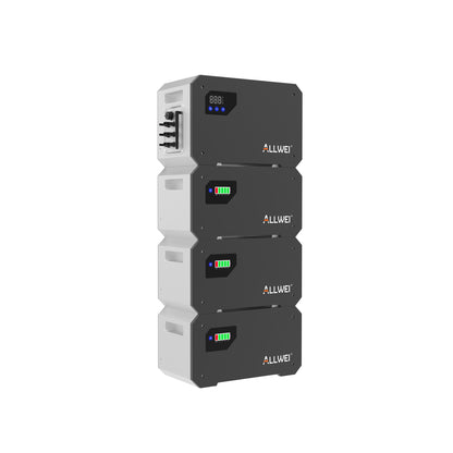 Central eléctrica para balcón ALLWEI BM1600 + paquete de baterías 3* B160 de hasta 6400 Wh