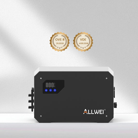 ALLWEI BM1600 balcony power station + B160 extension battery 
