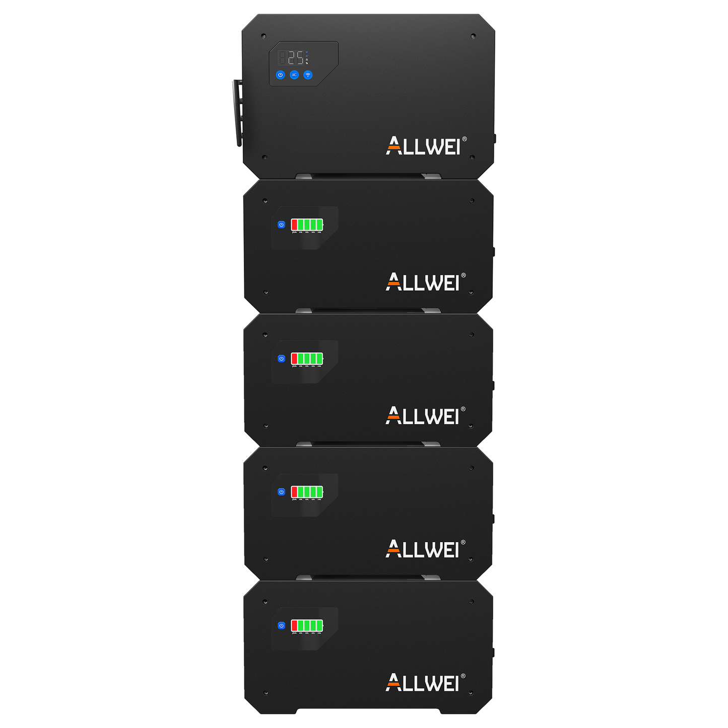 ALLWEI BM1600 balcony power station + 4* B160 battery pack up to 8000Wh