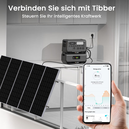 ALLWEI PPS2400Pro Powerstation mit Speicher | 2200W 2048Wh