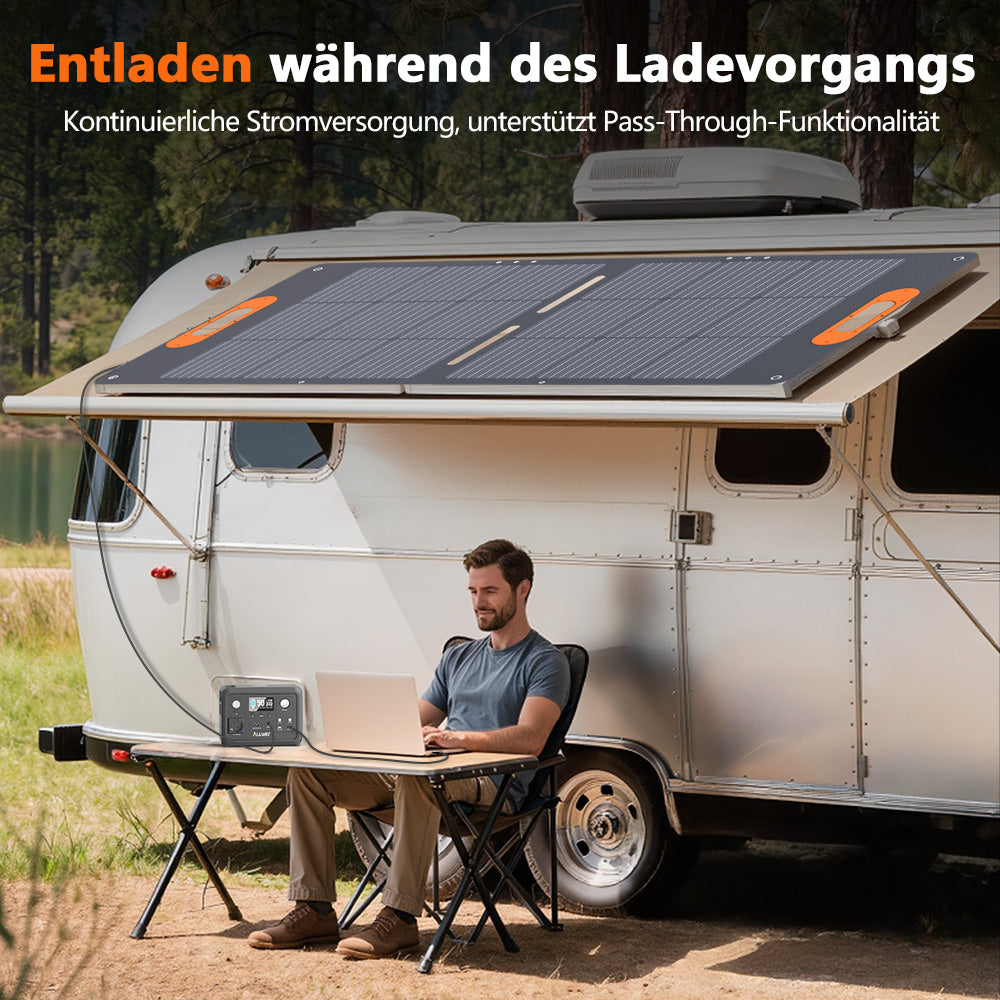 ALLWEI Powerstation Wohnmobil Stromversorgung unterwegs