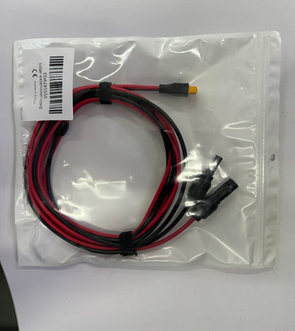 Cable solar ALLWEI 2 x 3 metros 6 mm² con conector solar